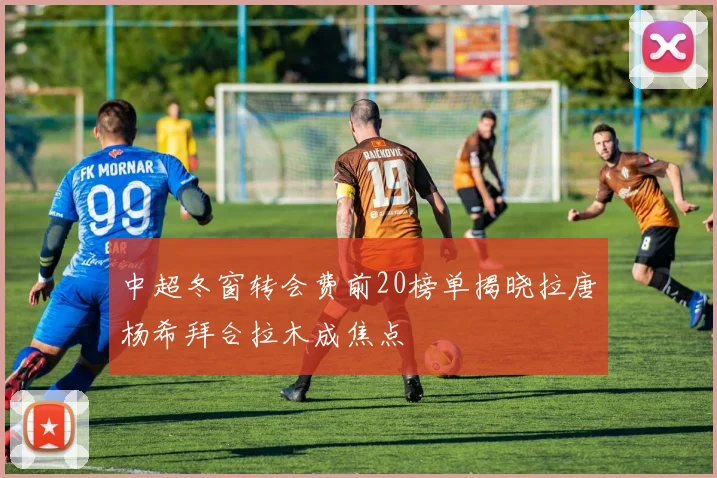 中超冬窗转会费前20榜单揭晓拉唐杨希拜合拉木成焦点