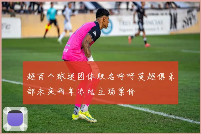 超百个球迷团体联名呼吁英超俱乐部未来两年冻结主场票价
